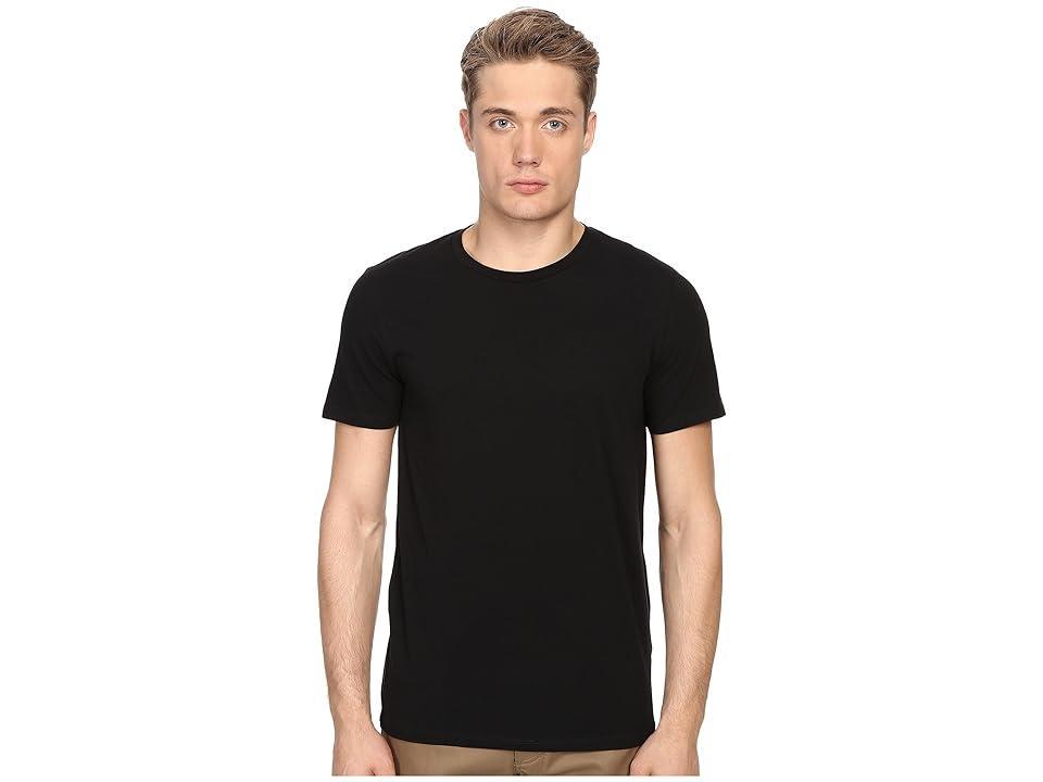 Vince Short Sleeve Pima Crew Neck Tee Optic White XL Product Image