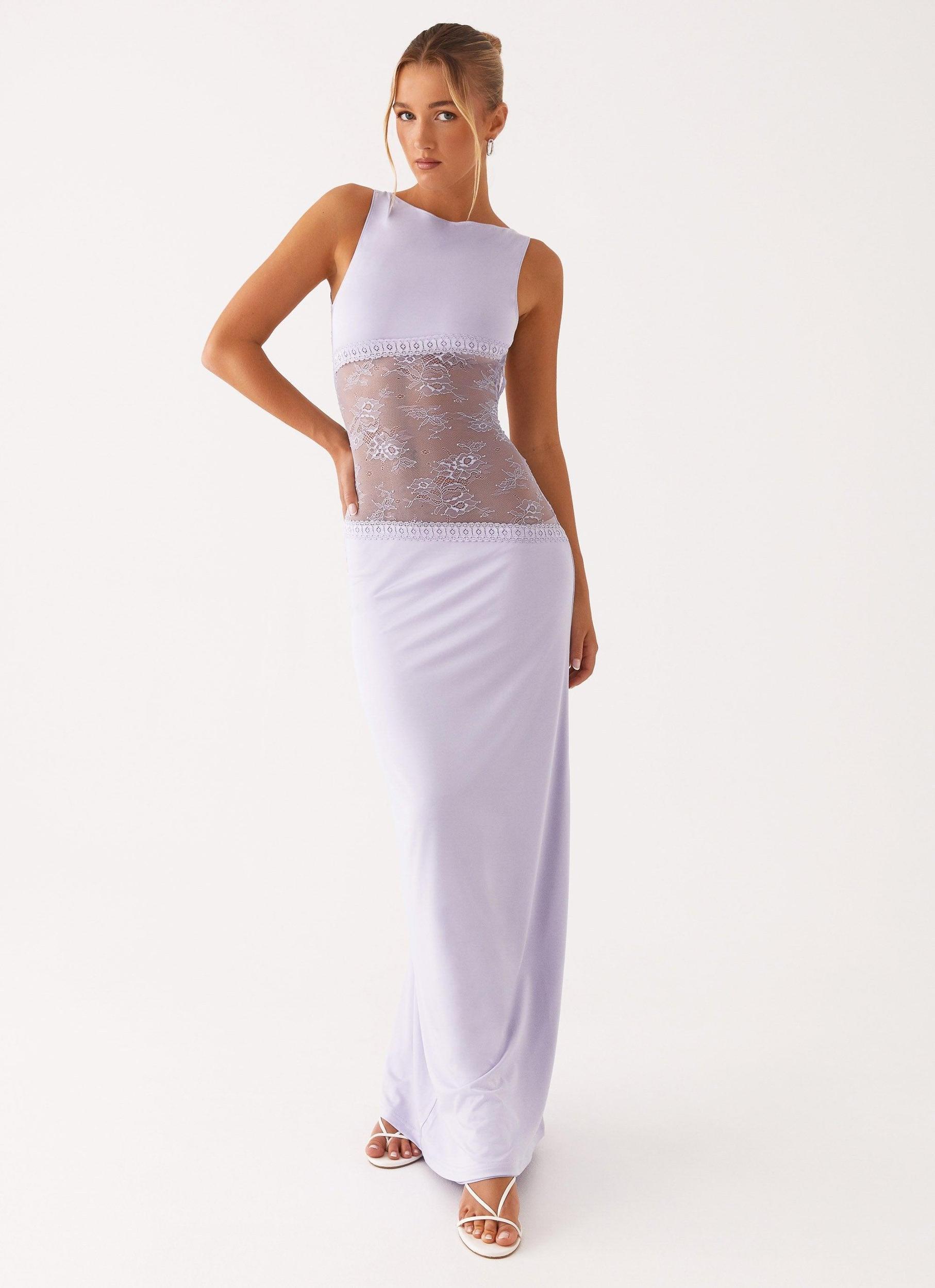 Lucinda Maxi Dress - Lilac Product Image