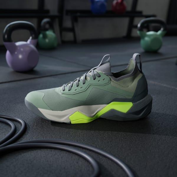 adidas Rapidmove ADV 2 HIIT training shoes Silver Green 11 Mens Product Image