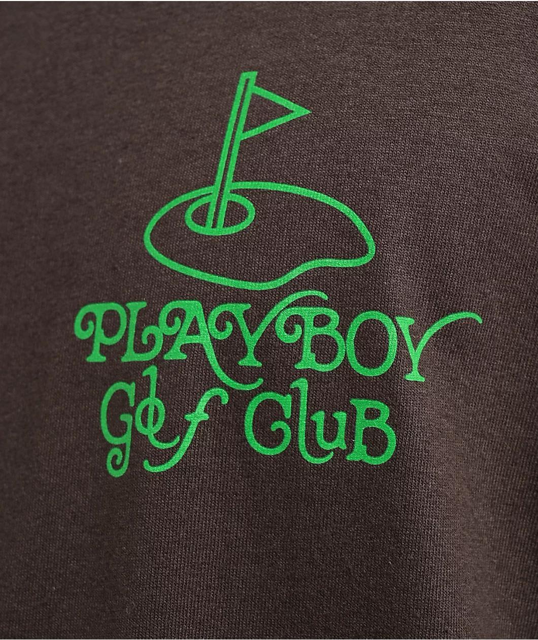 Color Bars x Playboy Bunny Hills Brown T-Shirt Product Image