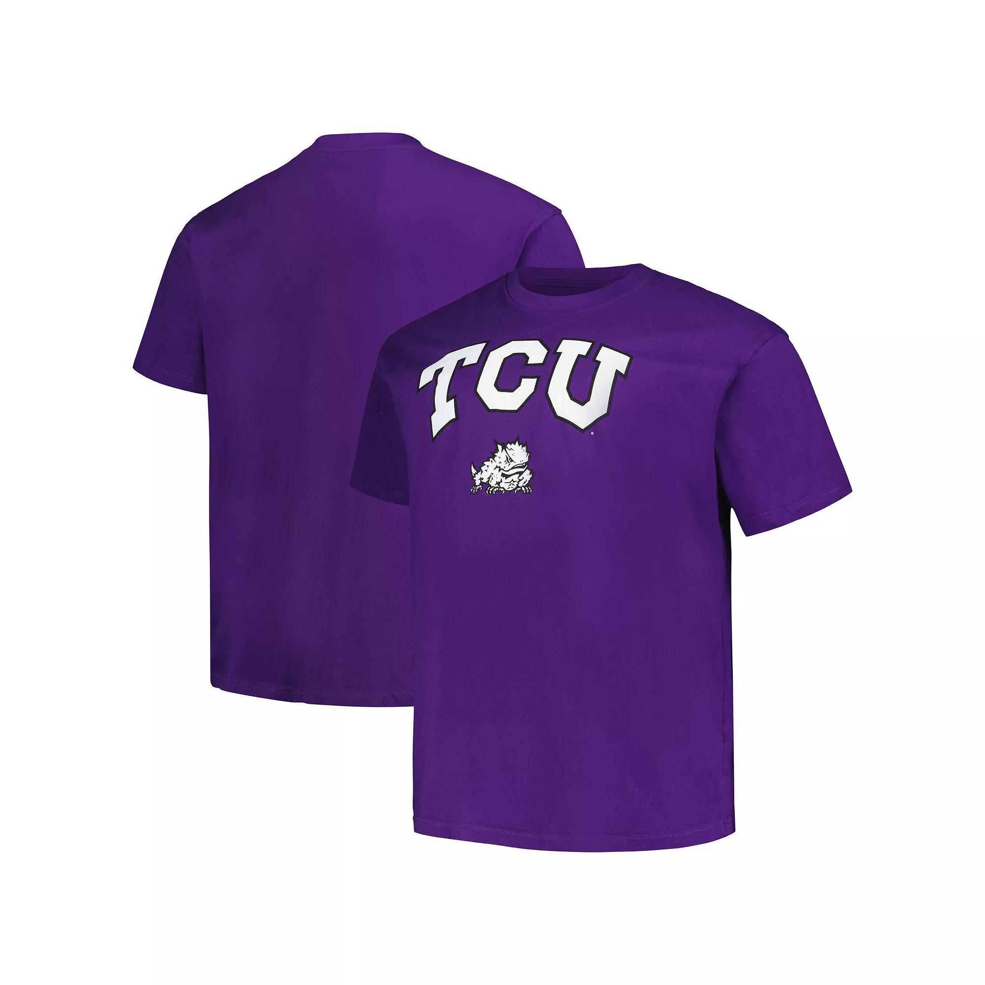 Mens Champion TCU Horned Frogs Big & Tall Arch Over Logo T-Shirt Product Image
