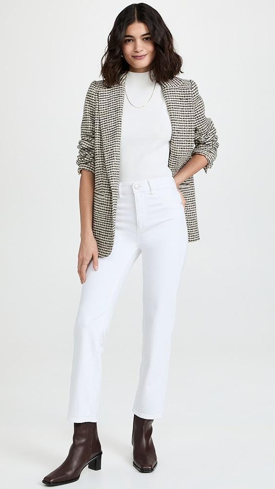 DL1961 Patti Straight High Rise Ankle Jeans | Shopbop Product Image