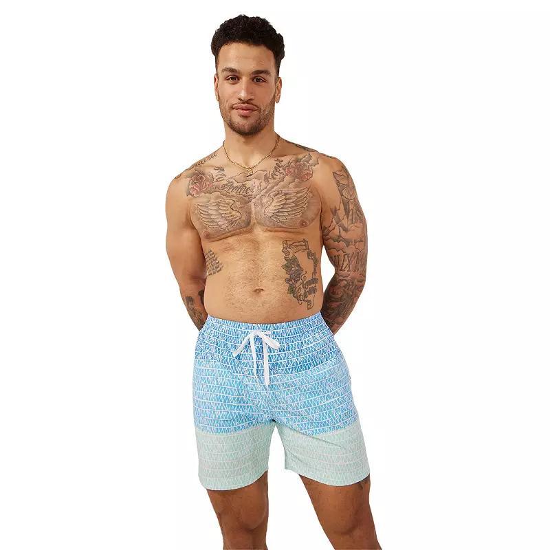 Men's Chubbies 5.5" Swim Trunks, Size: Large, Bright Blue Product Image
