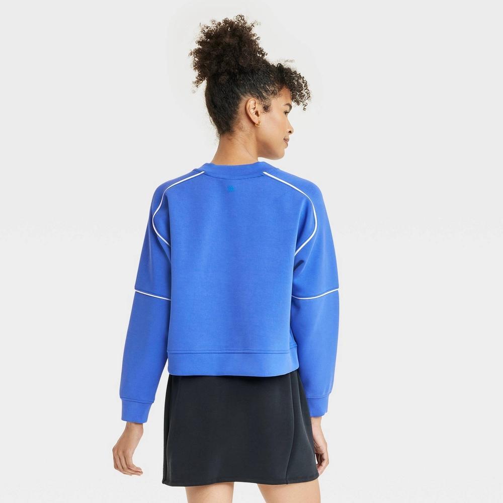 Women's Airy Sleek Crewneck Sweatshirt - All In Motion™ Product Image