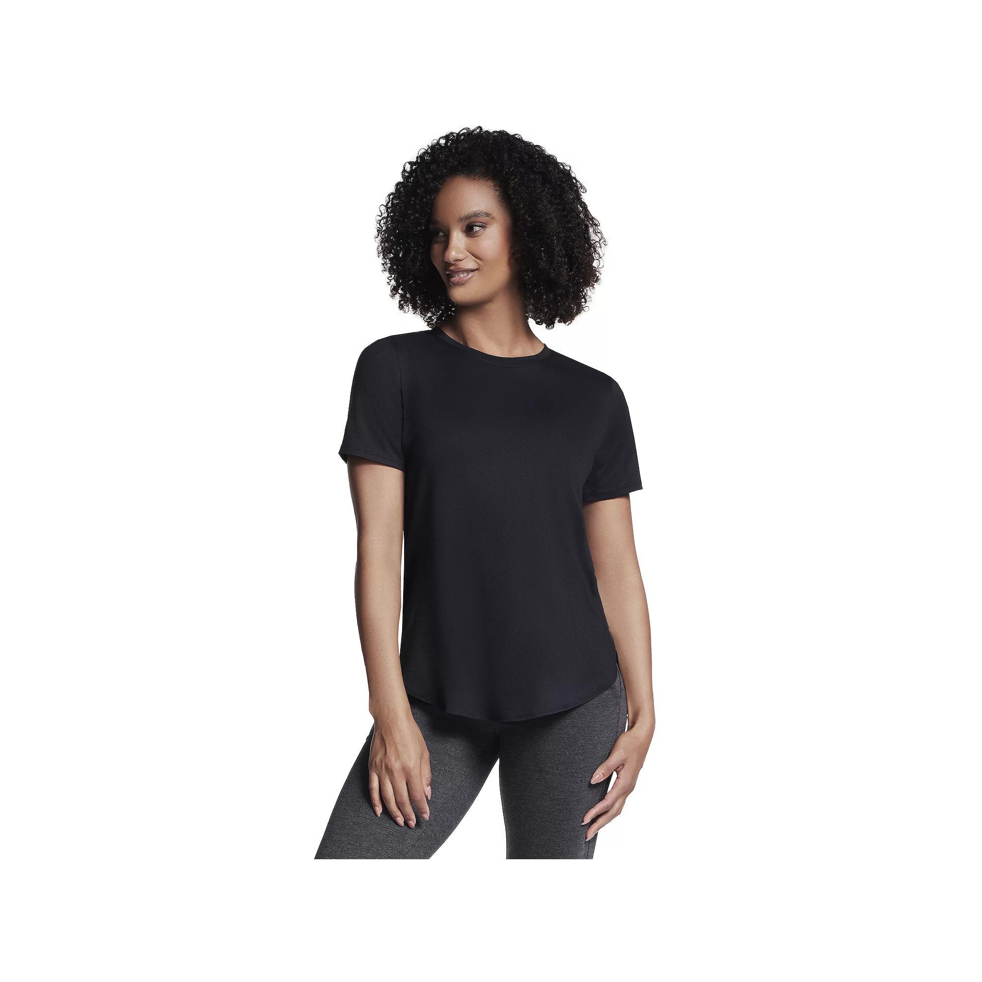 Women's Skechers® Go Dri Swift Tunic Tee, Size: XXL, Bright White Product Image
