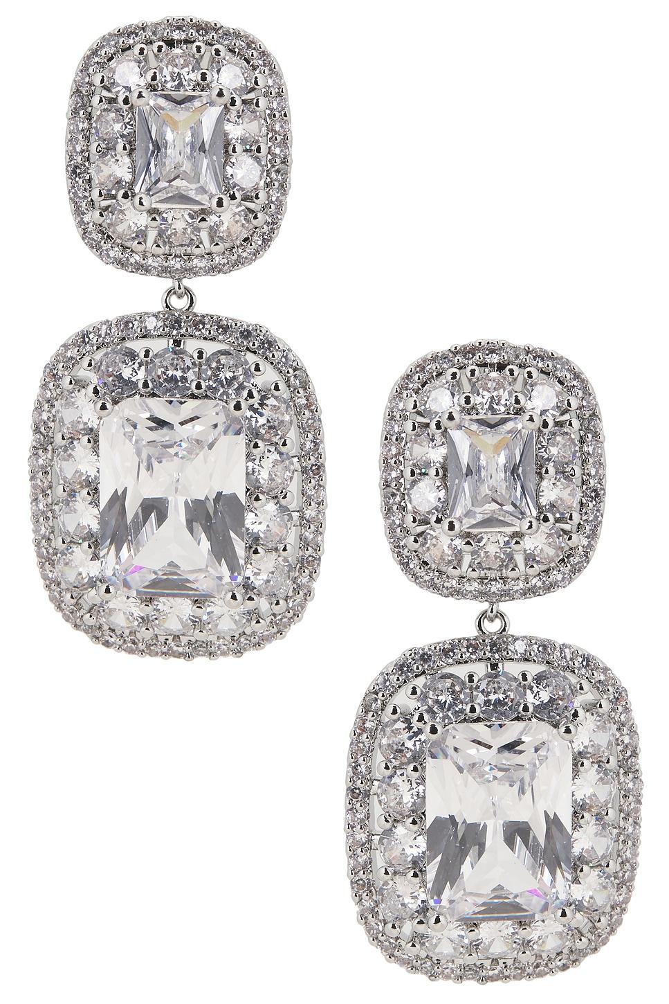 Double Halo Earring SHASHI Product Image