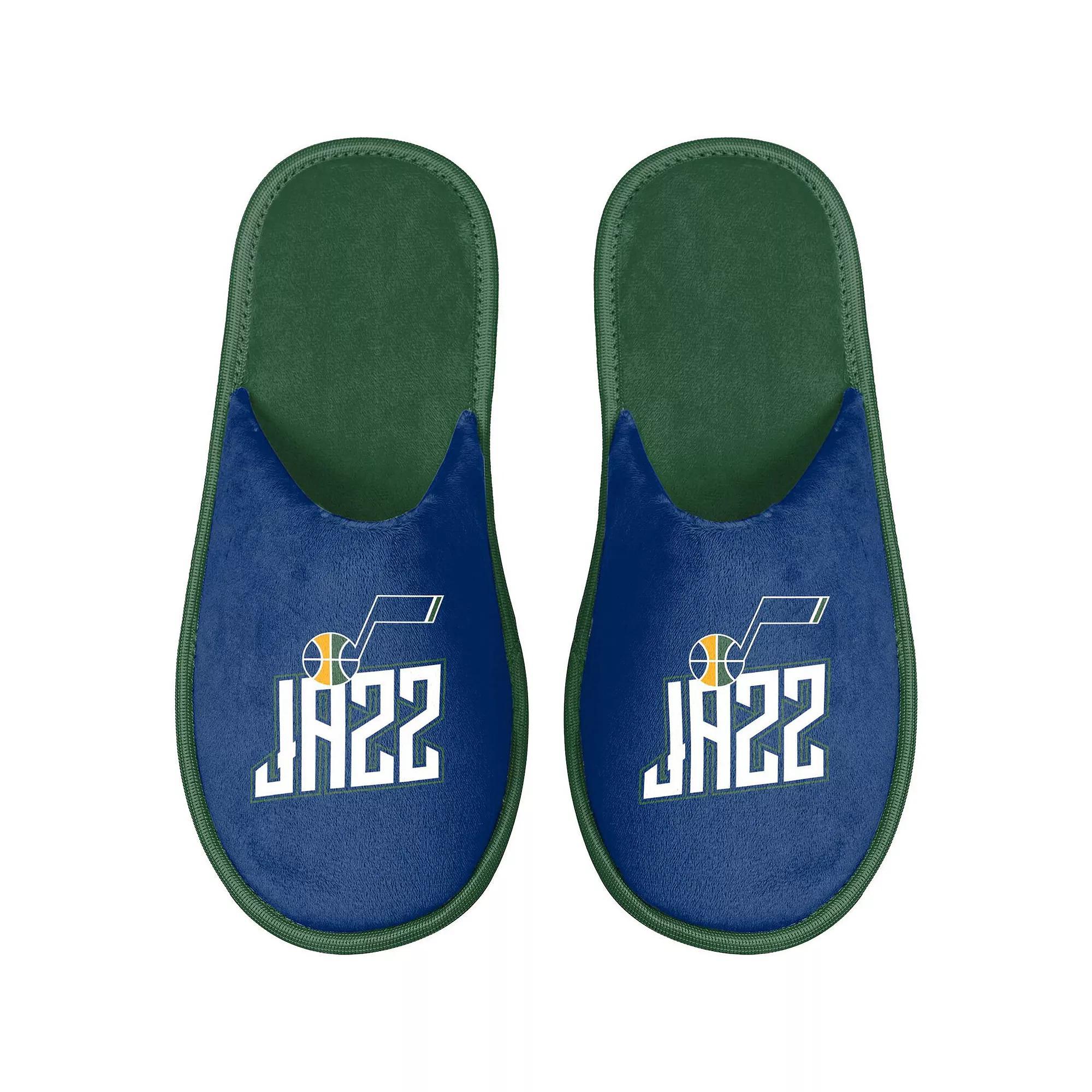 Men's FOCO Utah Jazz Scuff Slide Slippers, Size: Medium, Jaz Blue Product Image