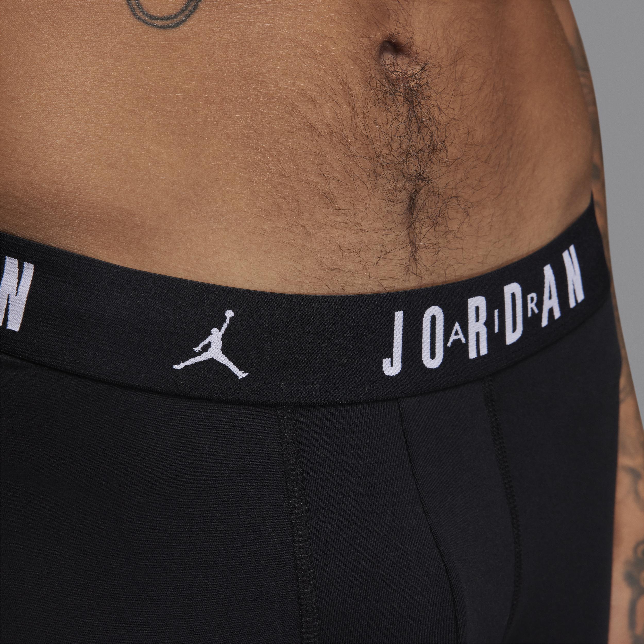 Jordan Dri-FIT Cotton Essentials Men's Flight Boxer Briefs (2-Pack) Product Image