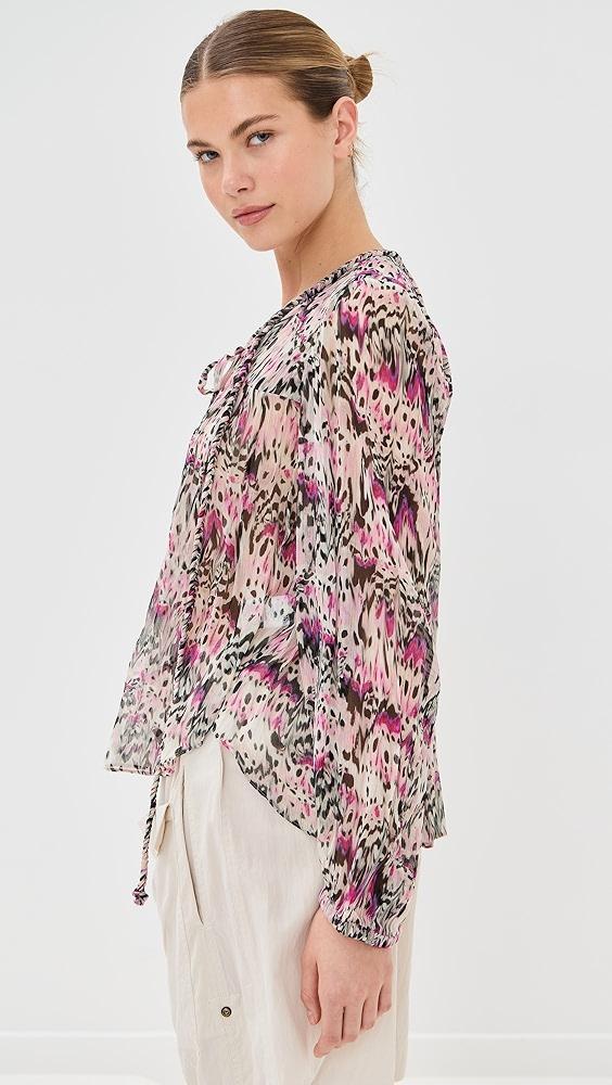 Isabel Marant Ametissa Long Sleeve Blouse | Shopbop Product Image