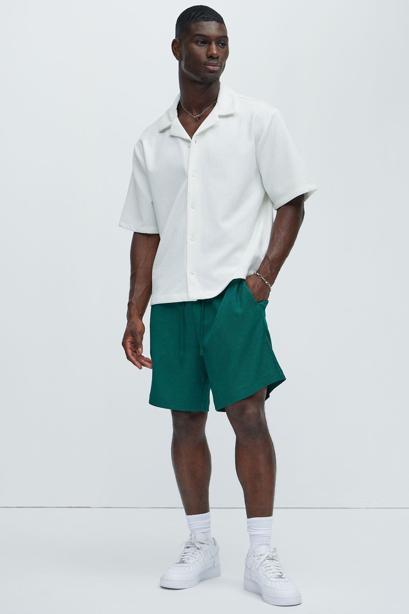 Koa Textured Shirt - White Product Image