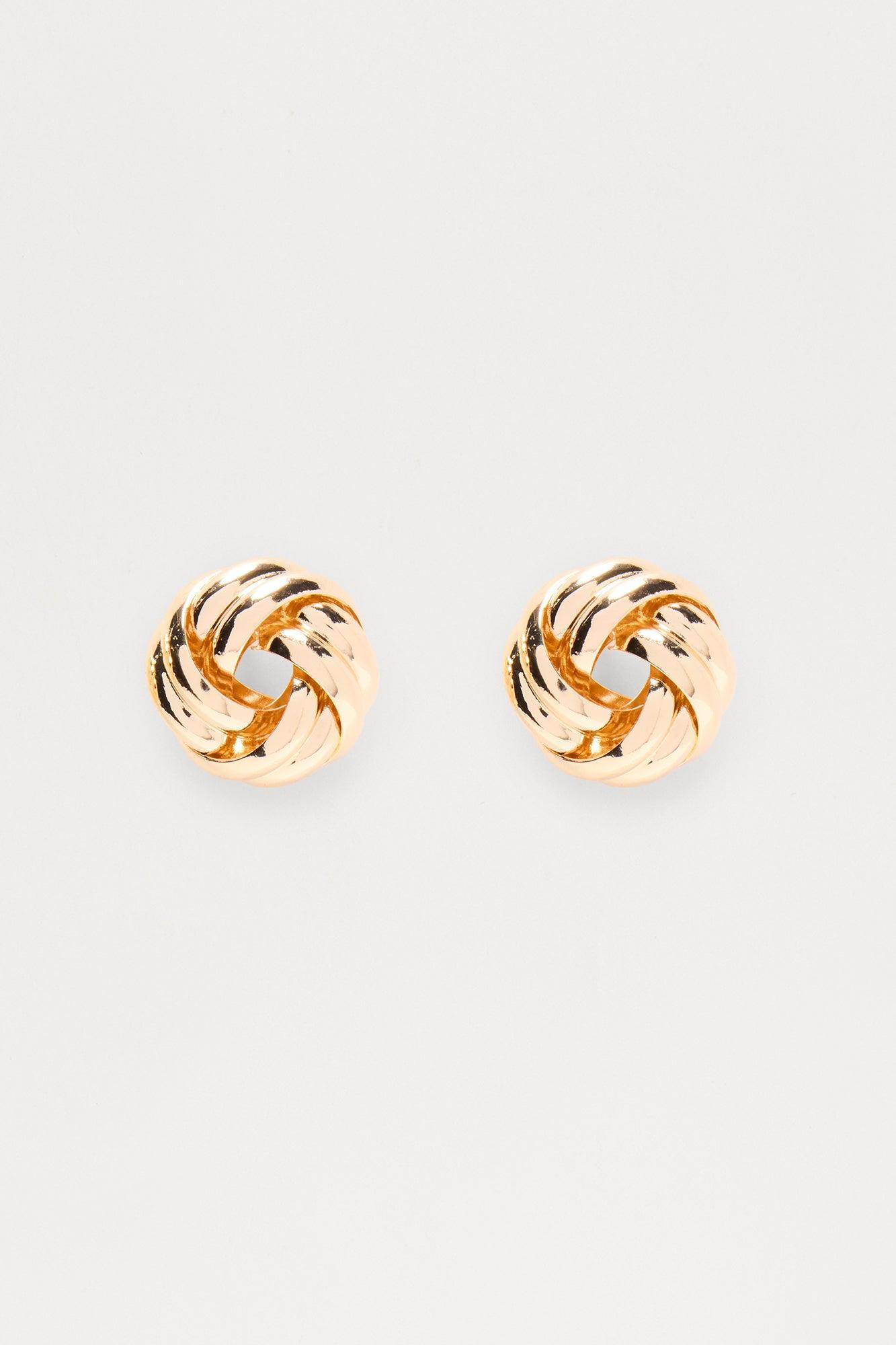 One For All Stud Earrings - Gold Female Product Image