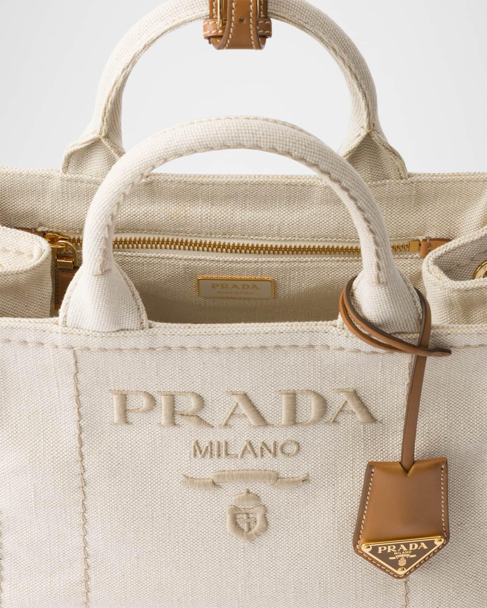 Small Linen-Blend Crossbody Bag Product Image
