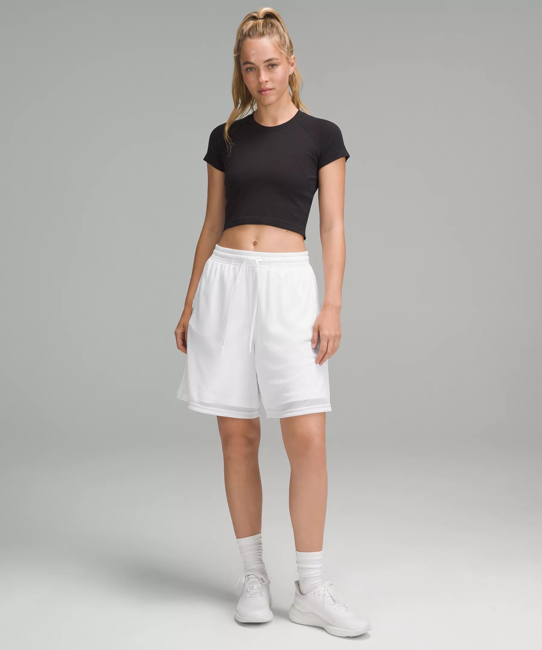 Relaxed-Fit Mesh Training Short 8" Product Image