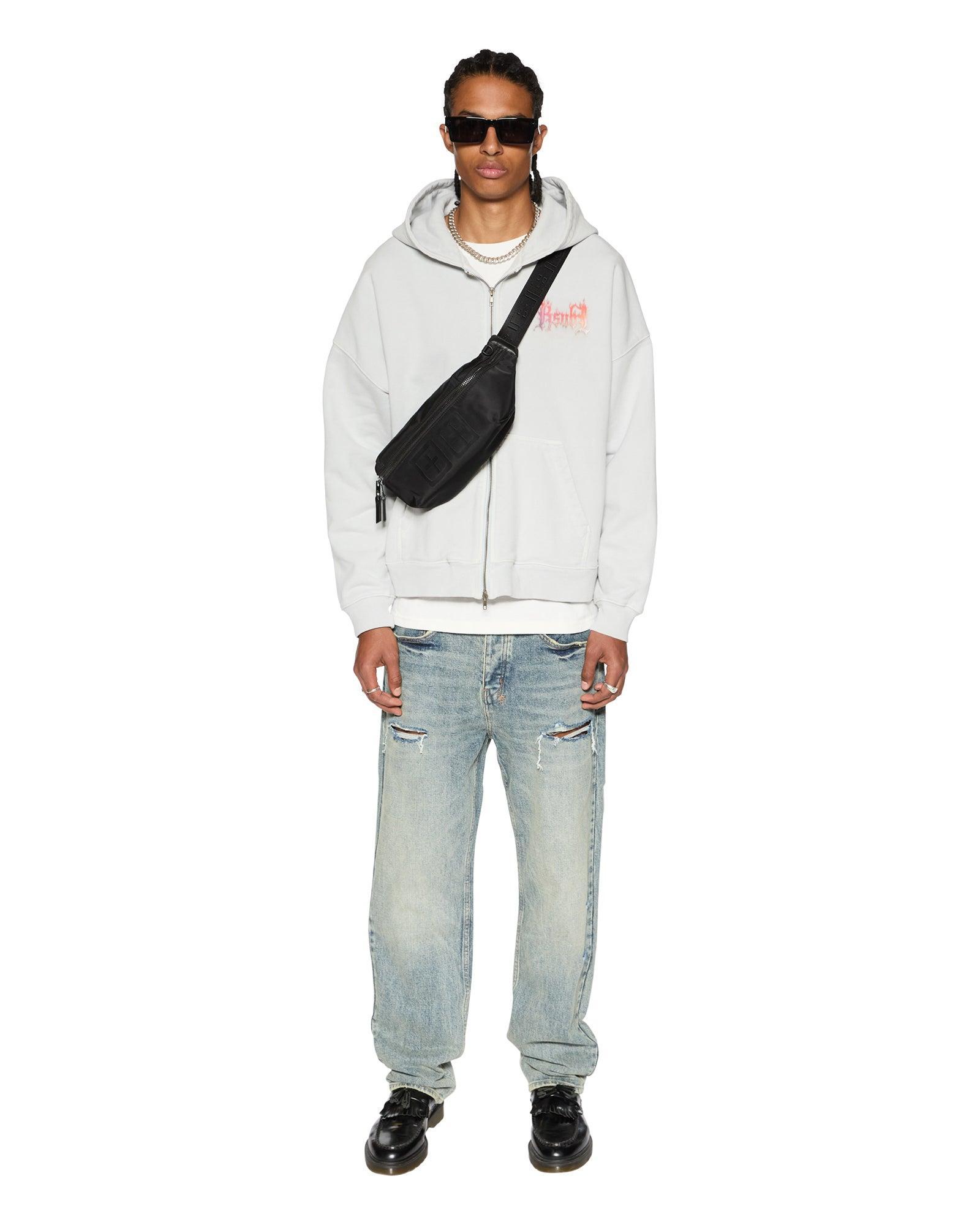 FUEGO EKCESS ZIP THRU HOODIE PAINTED Male Product Image