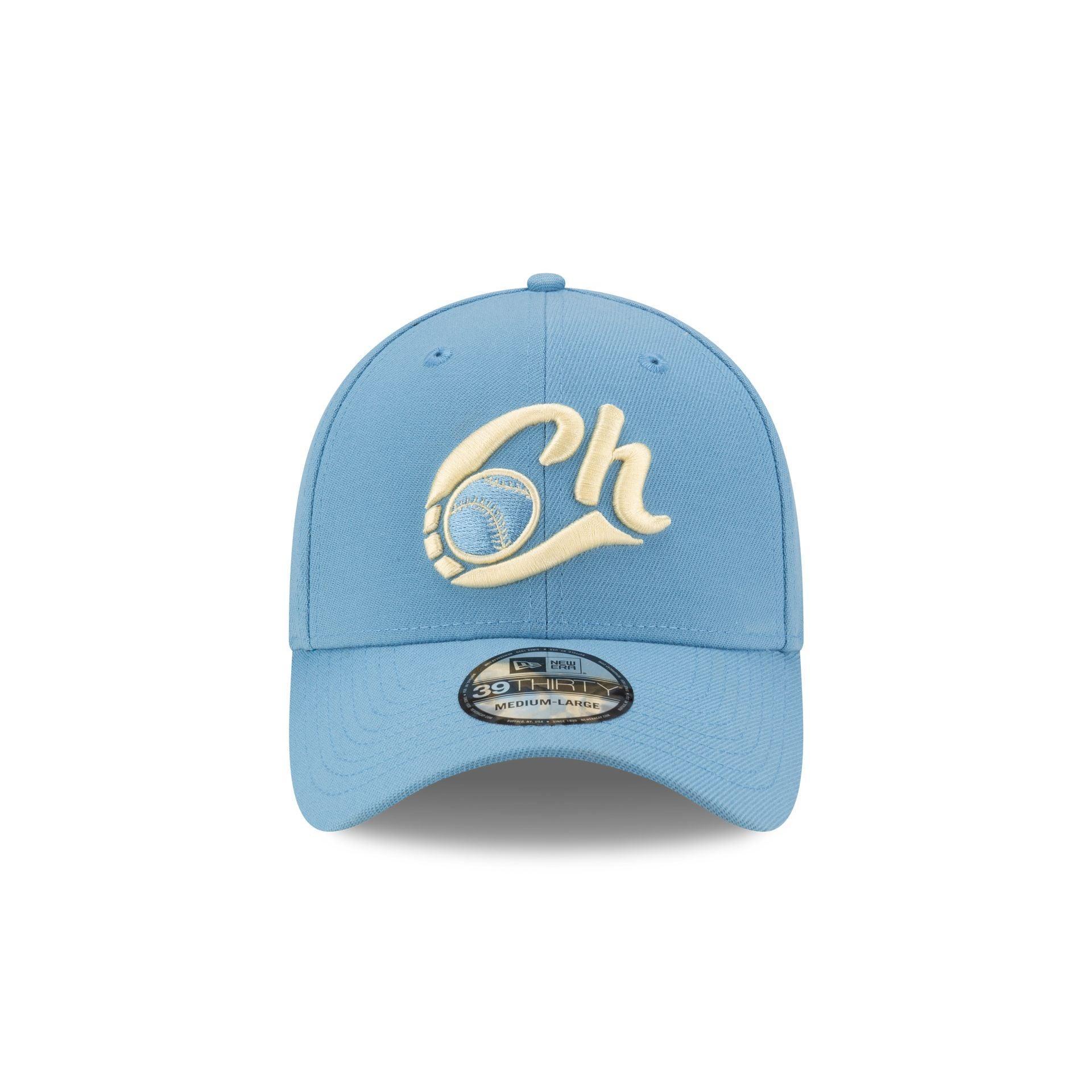 Charros de Jalisco Sky Blue 39THIRTY Stretch Fit Hat Male Product Image