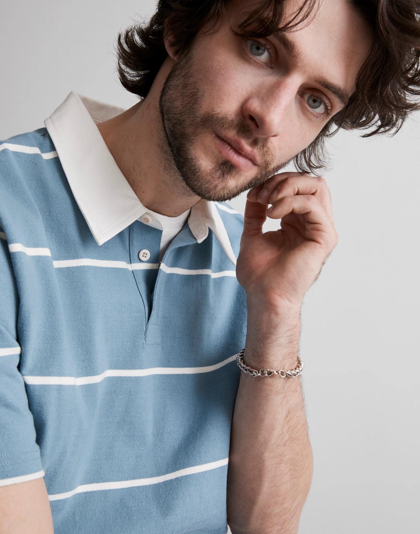 Rugby Short-Sleeve Polo Shirt Product Image
