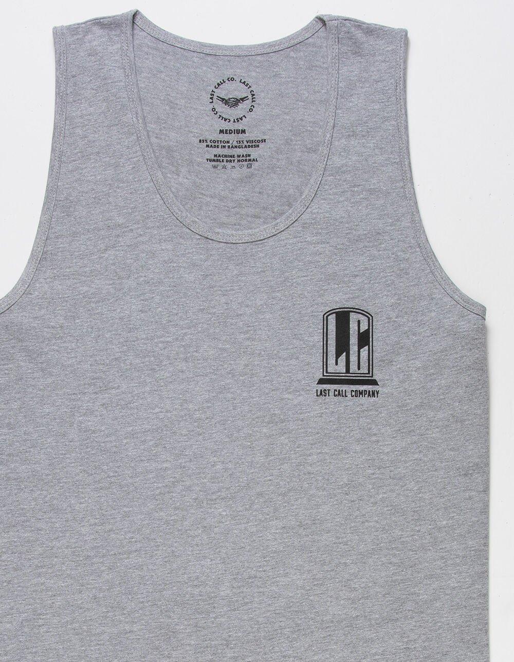 LAST CALL CO. Last Wave Mens Tank Top - HEATHER GRAY Product Image