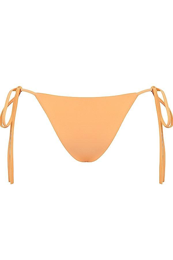 Santorini  light orange tie side bikini bottom Product Image