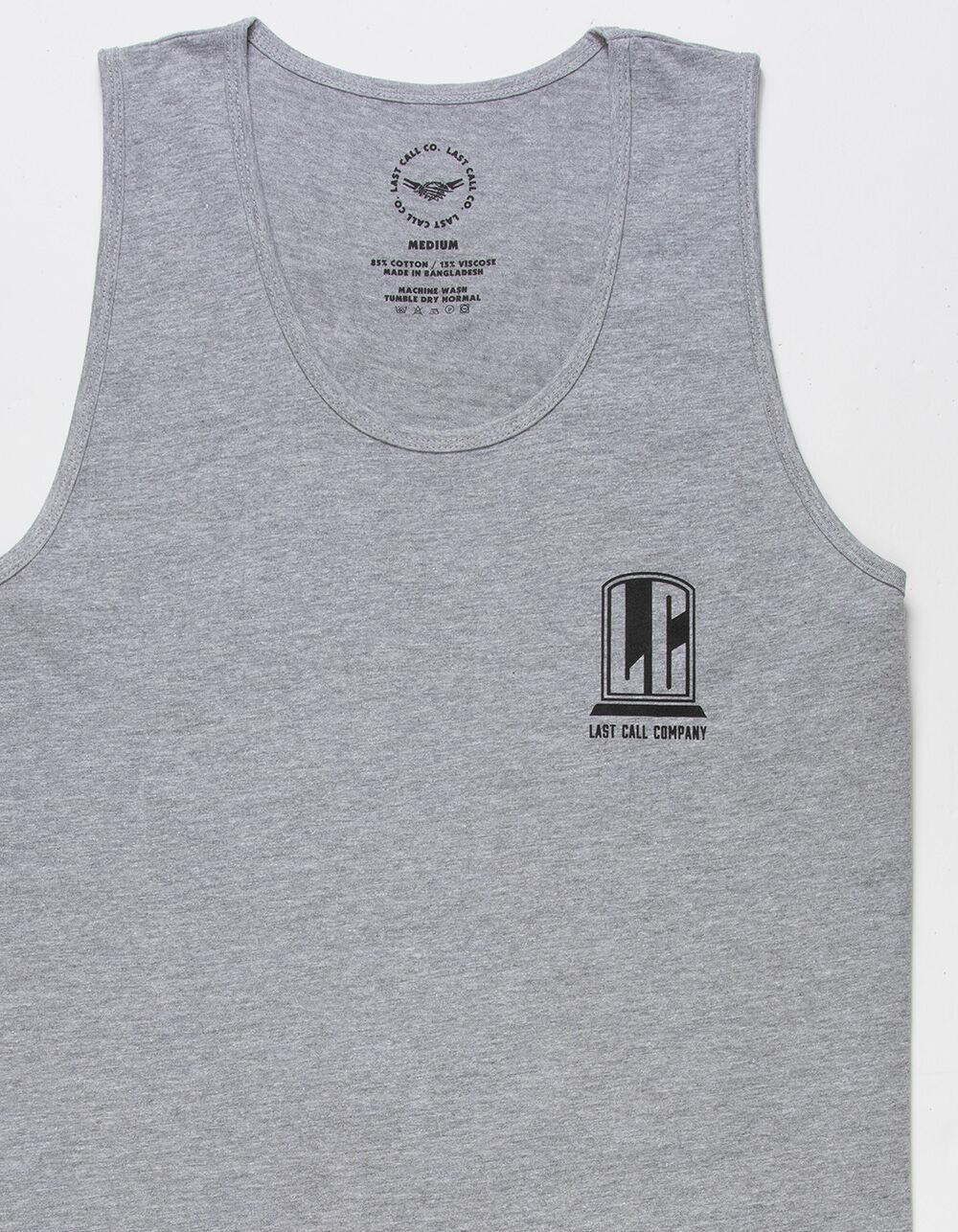 LAST CALL CO. Last Wave Mens Tank Top - HEATHER GRAY Product Image