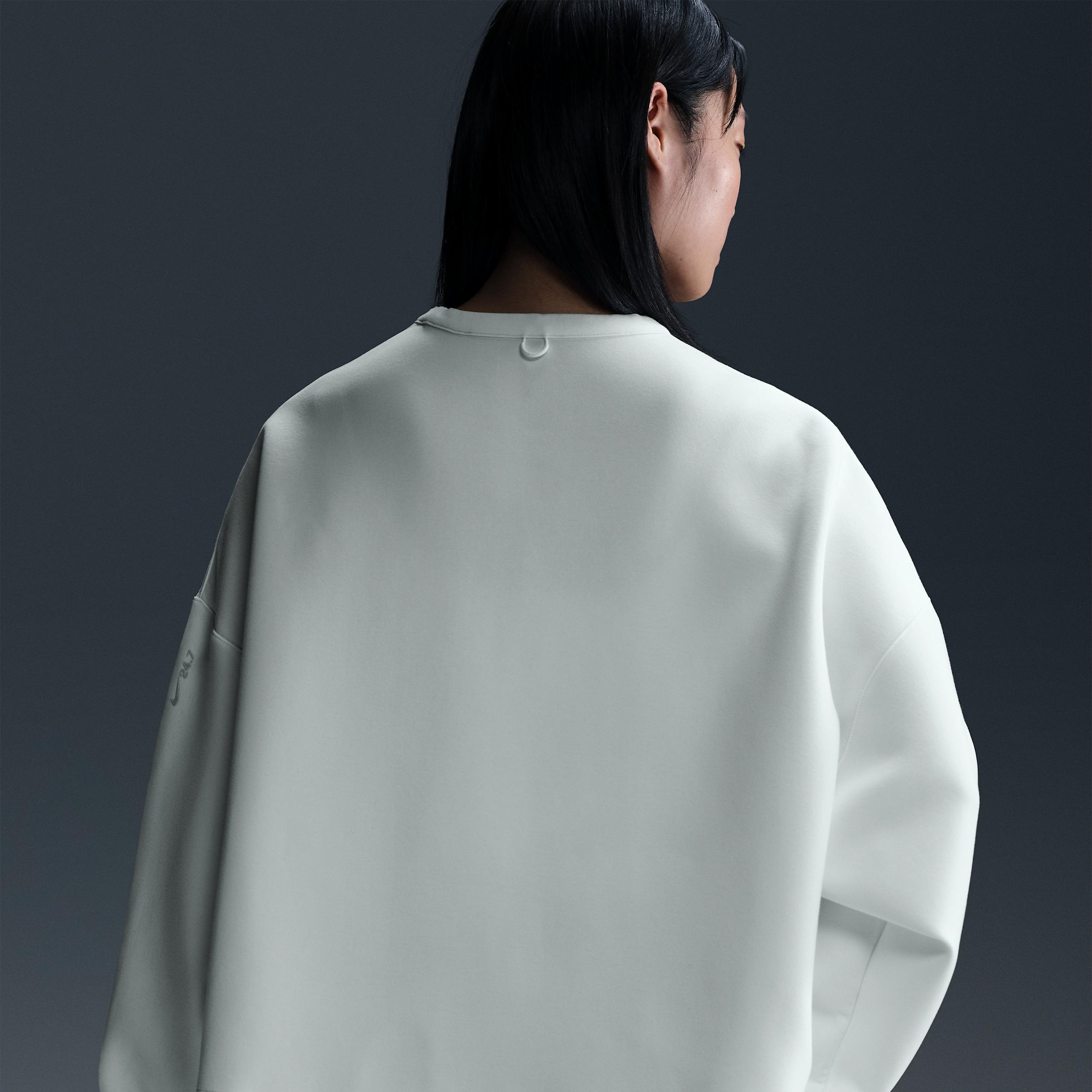 Nike Womens 24.7 ImpossiblySoft Dri-FIT Oversized Crew-Neck Top Product Image