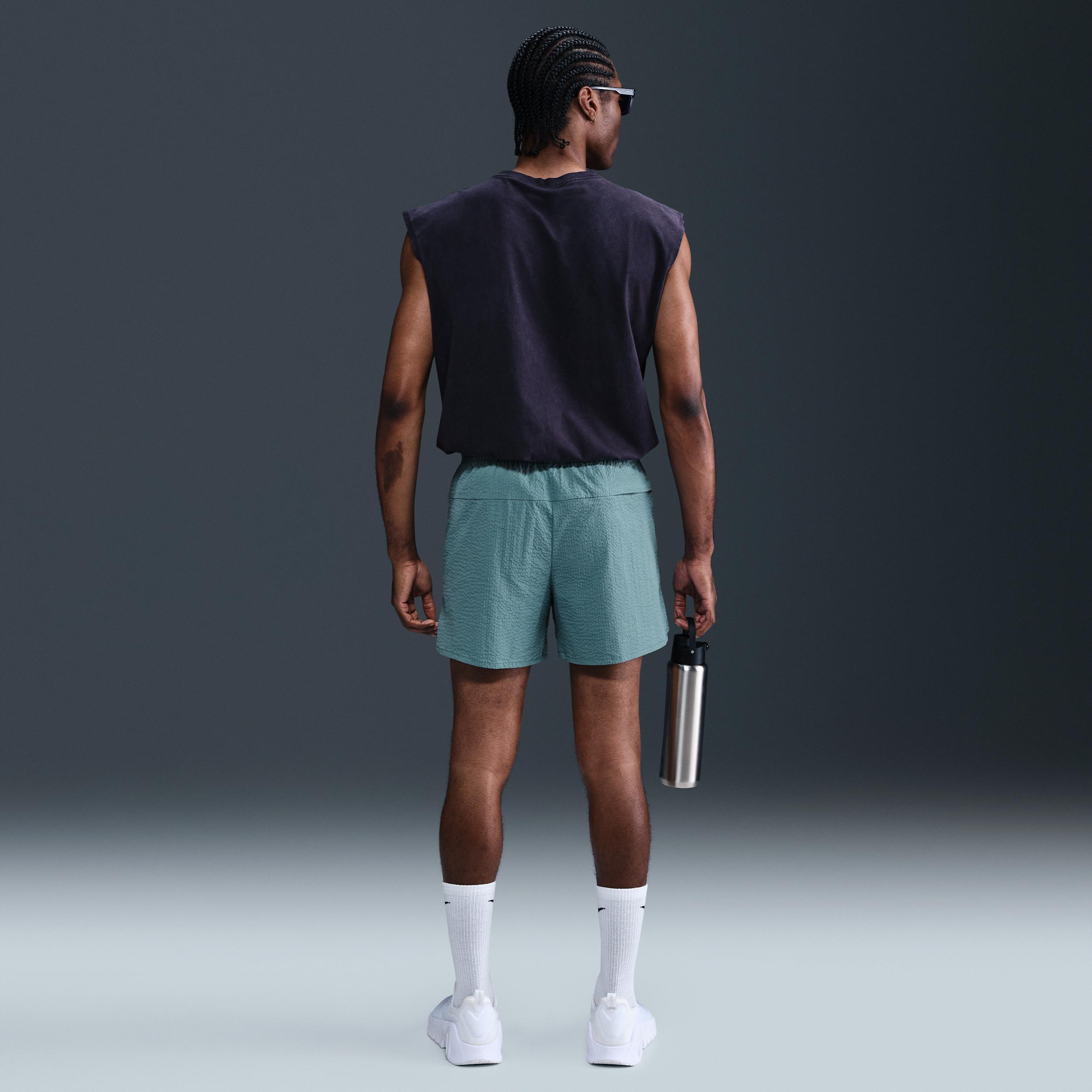 Nike Men's Unlimited Dri-FIT 5" Unlined Seersucker Versatile Shorts Product Image