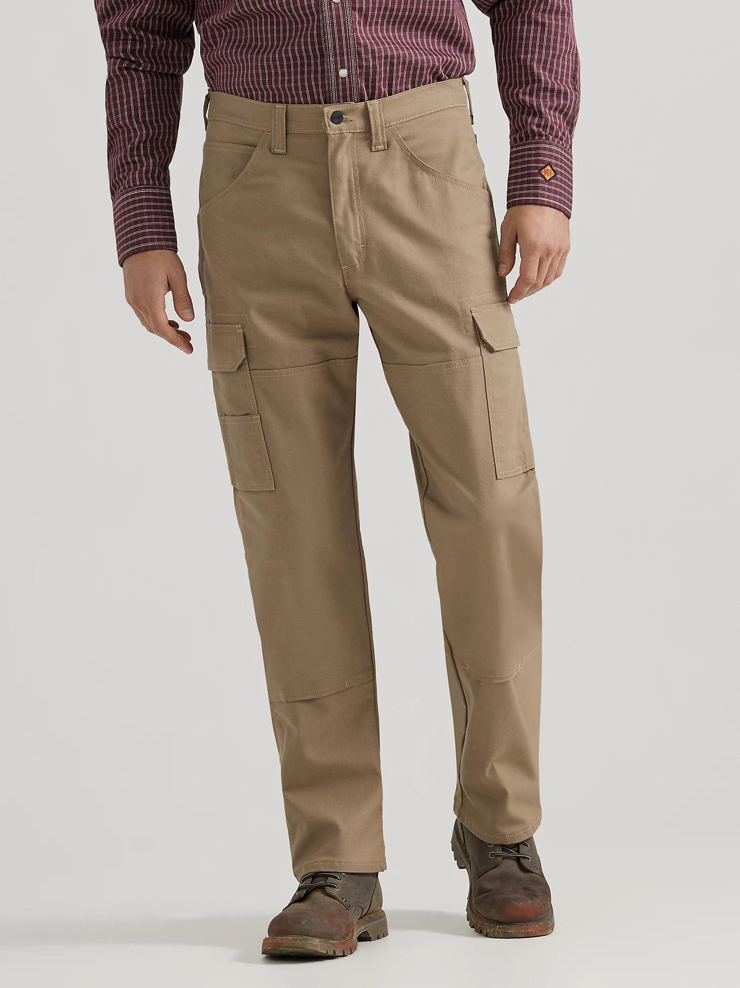Wrangler® FR Flame-Resistant Ripstop Stretch Relaxed Ranger Pant | Men's PANTS | Wrangler® Product Image