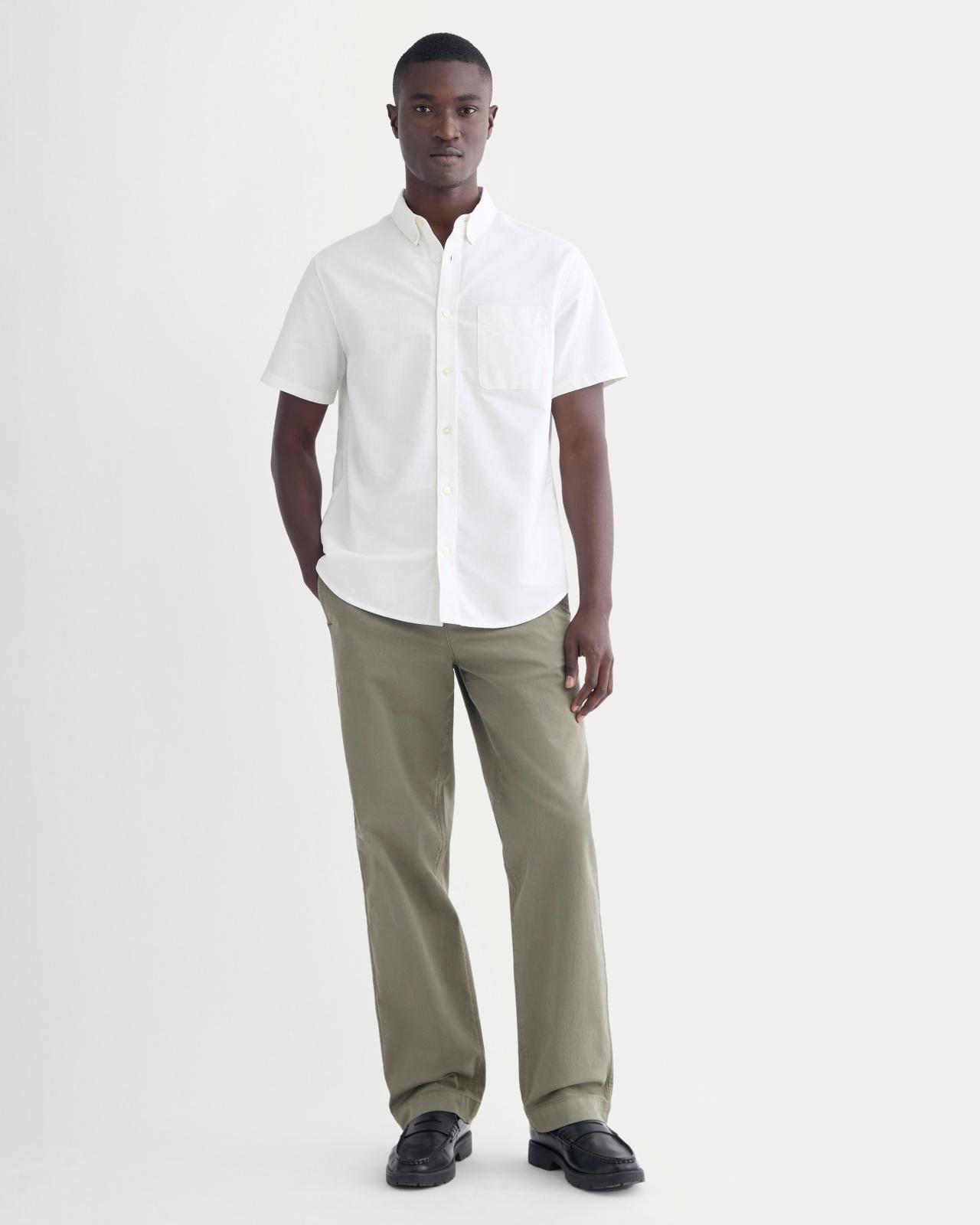 The Organic Short Sleeve Oxford Shirt Product Image