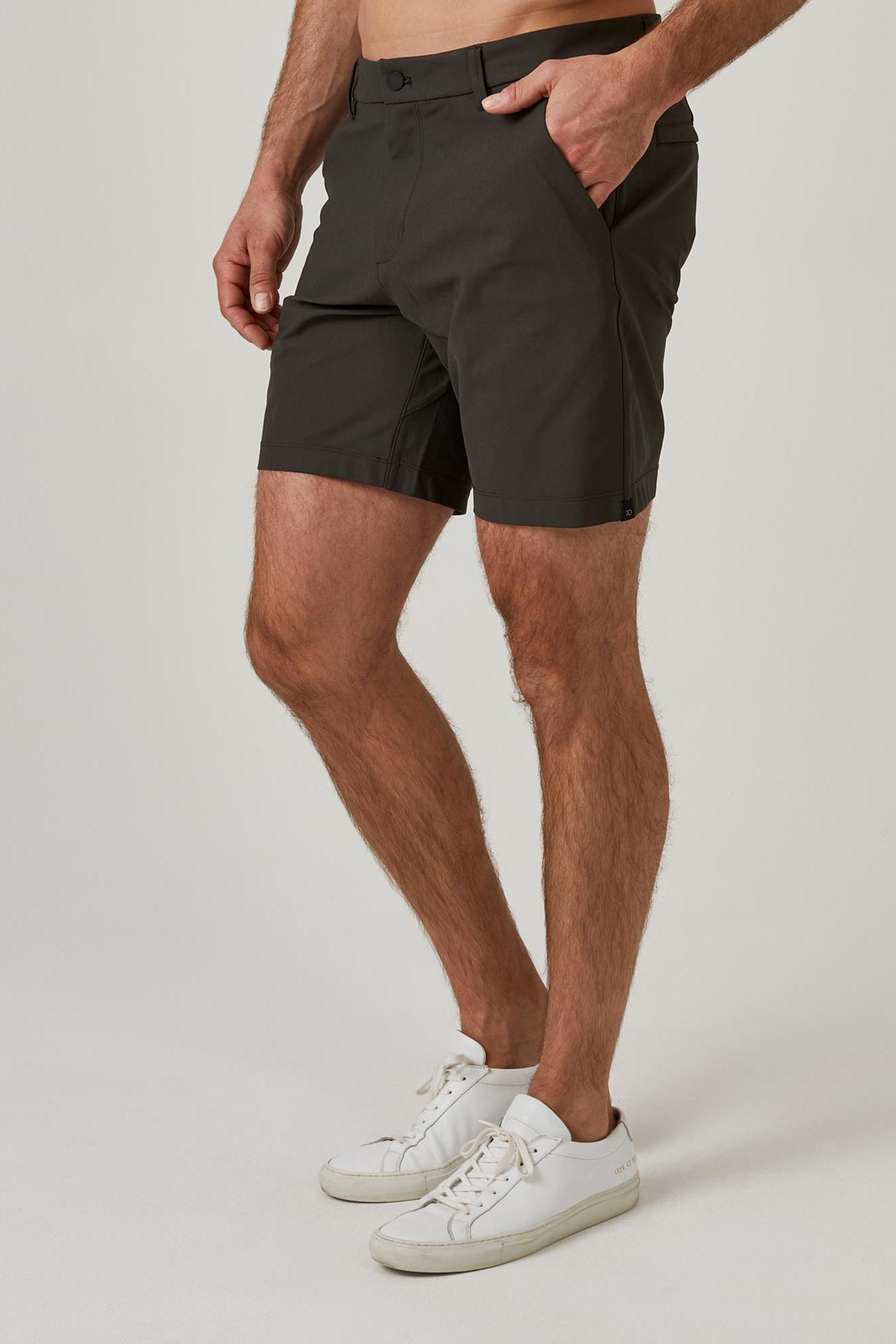 Infinity 7" Chino Short- Asphalt Product Image