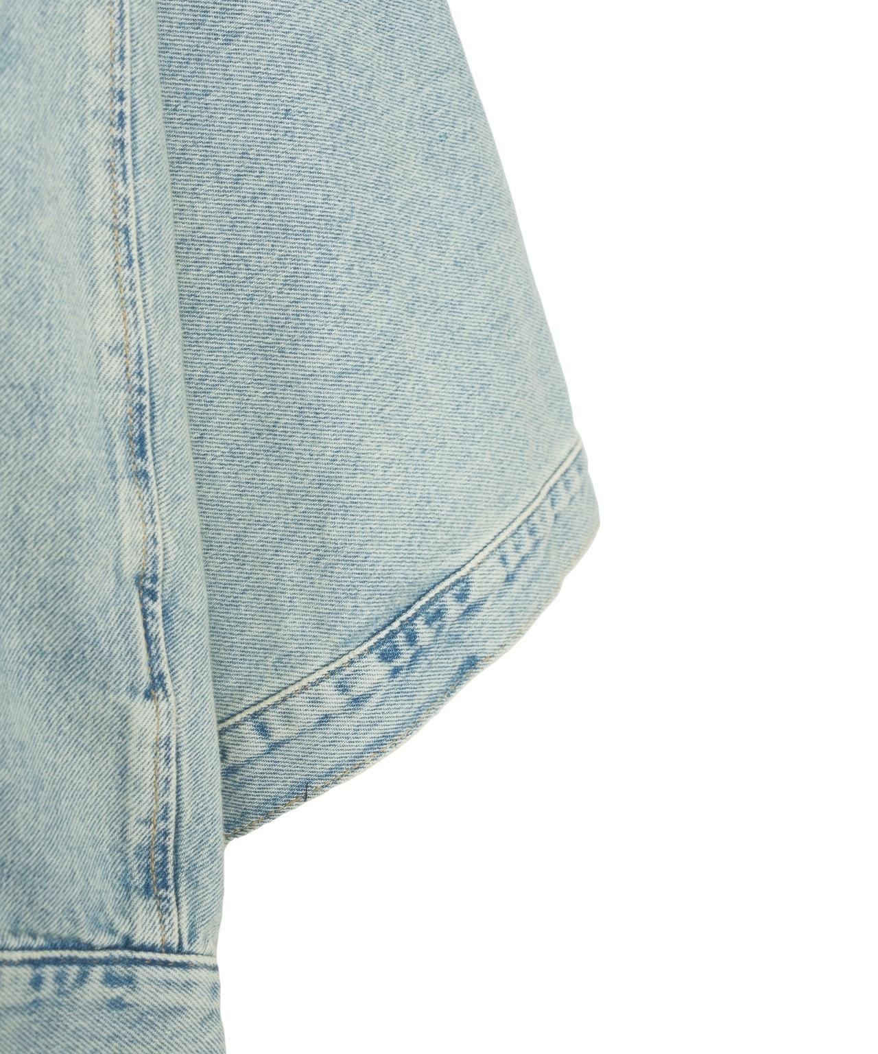 Kimono sleeve denim jacket Product Image