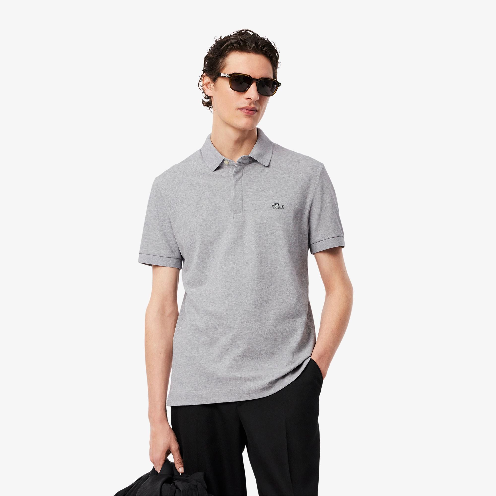 Men's Regular Fit Paris Stretch Piqué Polo Product Image