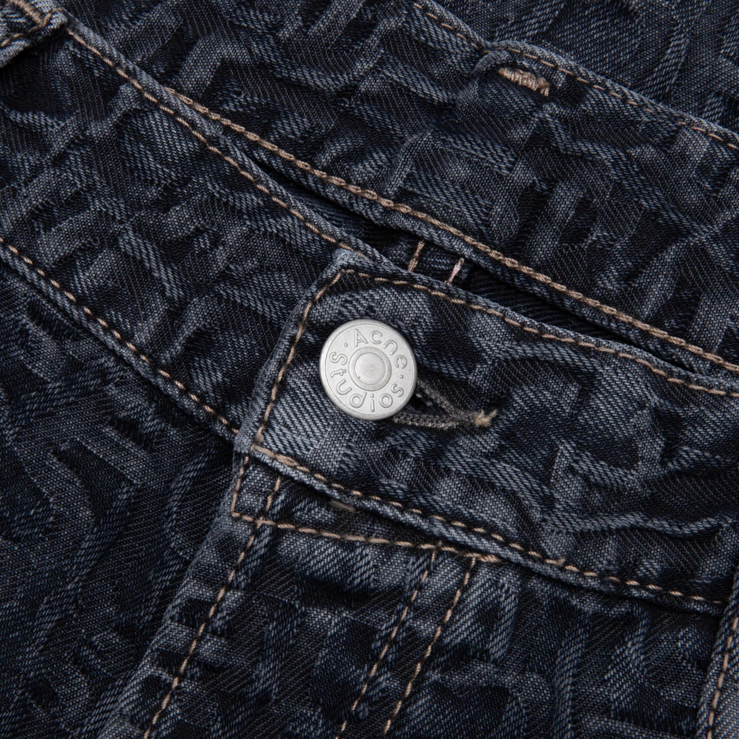 Baggy Fit Jeans 1981M Monogram - Blue/Black Male Product Image