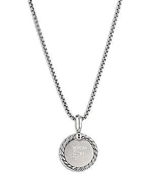 David Yurman Sterling Silver Cable Collectibles Initial Charm Product Image