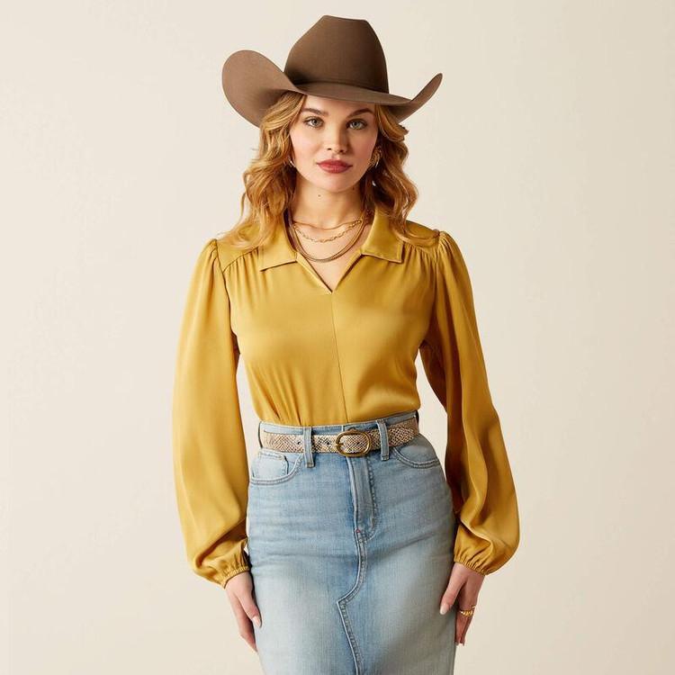 SALE Ariat® Ladies' L/S Antelope Shimmer Top Product Image
