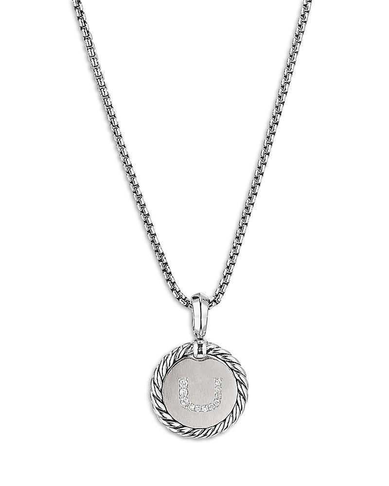 David Yurman Sterling Silver Cable Collectibles Initial Charm Product Image
