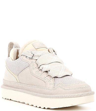 UGG Womens Lowmel Family Matching Suede Mesh Sneakers Product Image