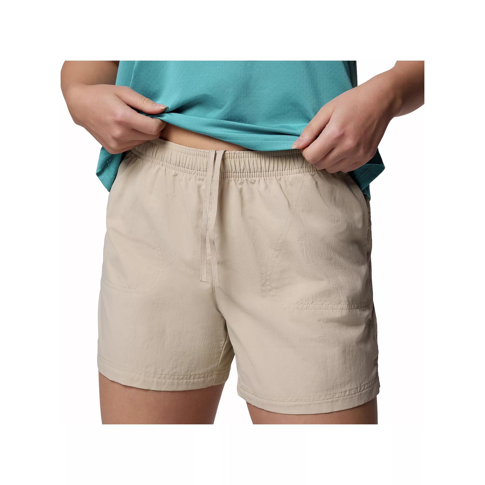 Women's Columbia Sandy River Shorts II, Size: XXL, Fossil Product Image