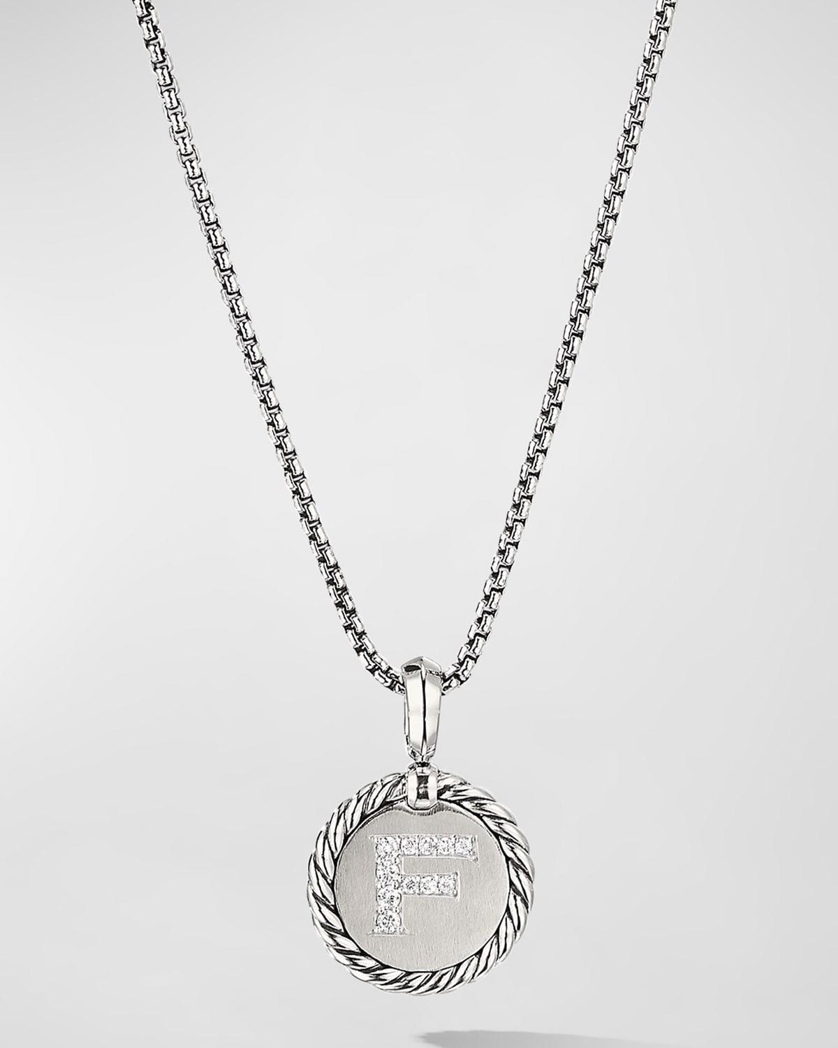 David Yurman Sterling Silver Cable Collectibles Initial Charm Product Image