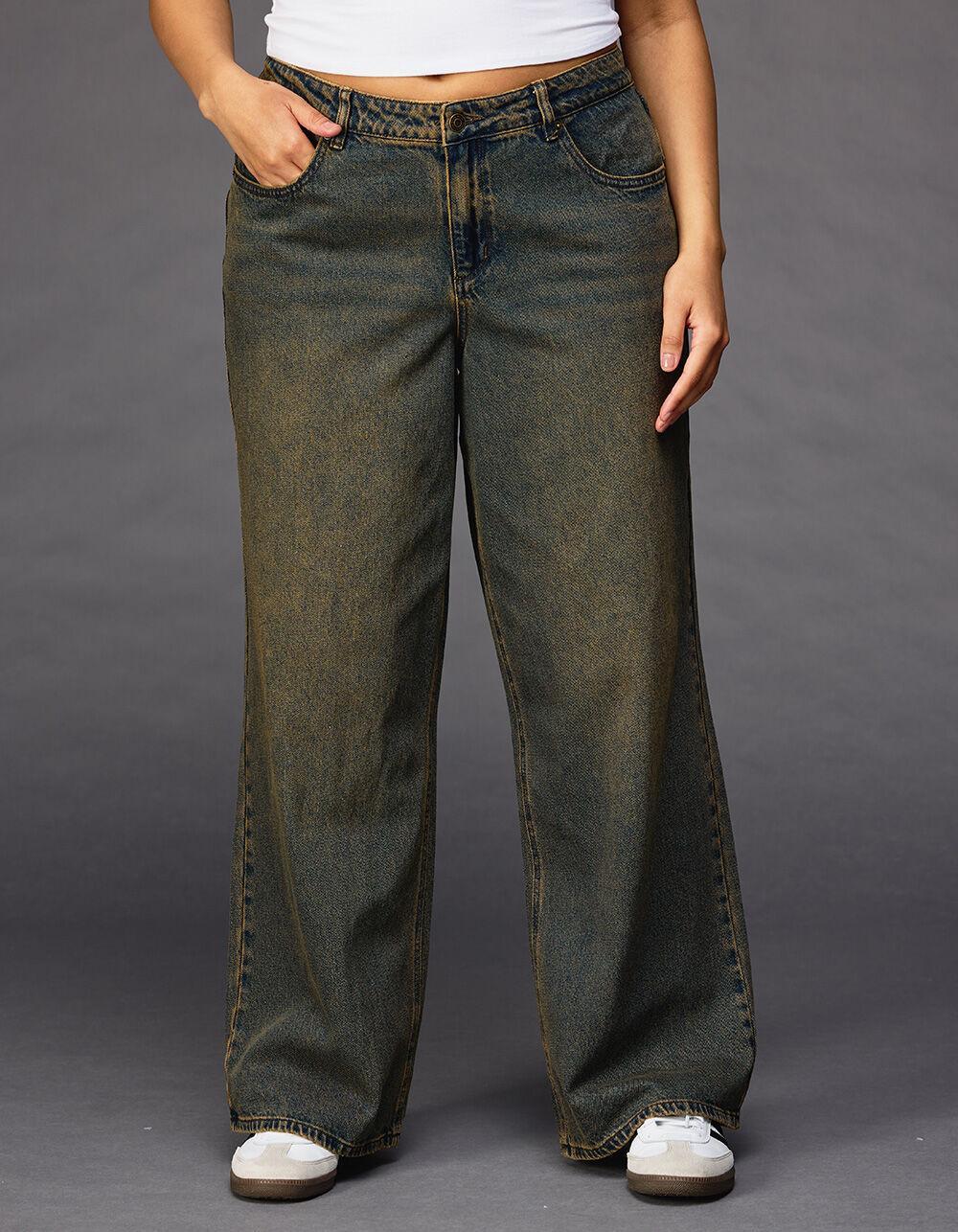 RSQ Womens Low Rise Baggy Jeans Product Image