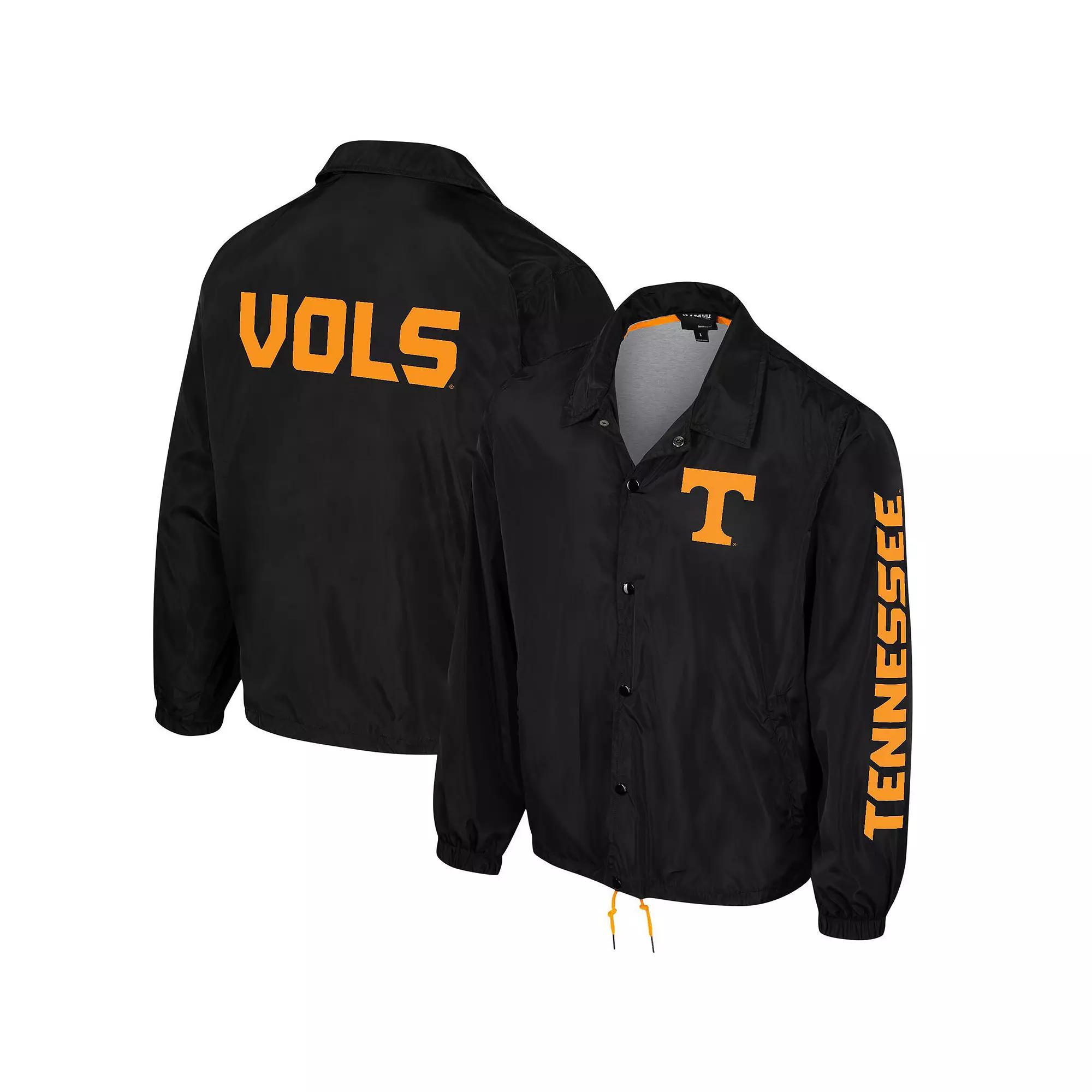 Women's The Wild Collective Black Tennessee Volunteers 2023 Coaches Full-Snap Jacket, Size: Medium Product Image