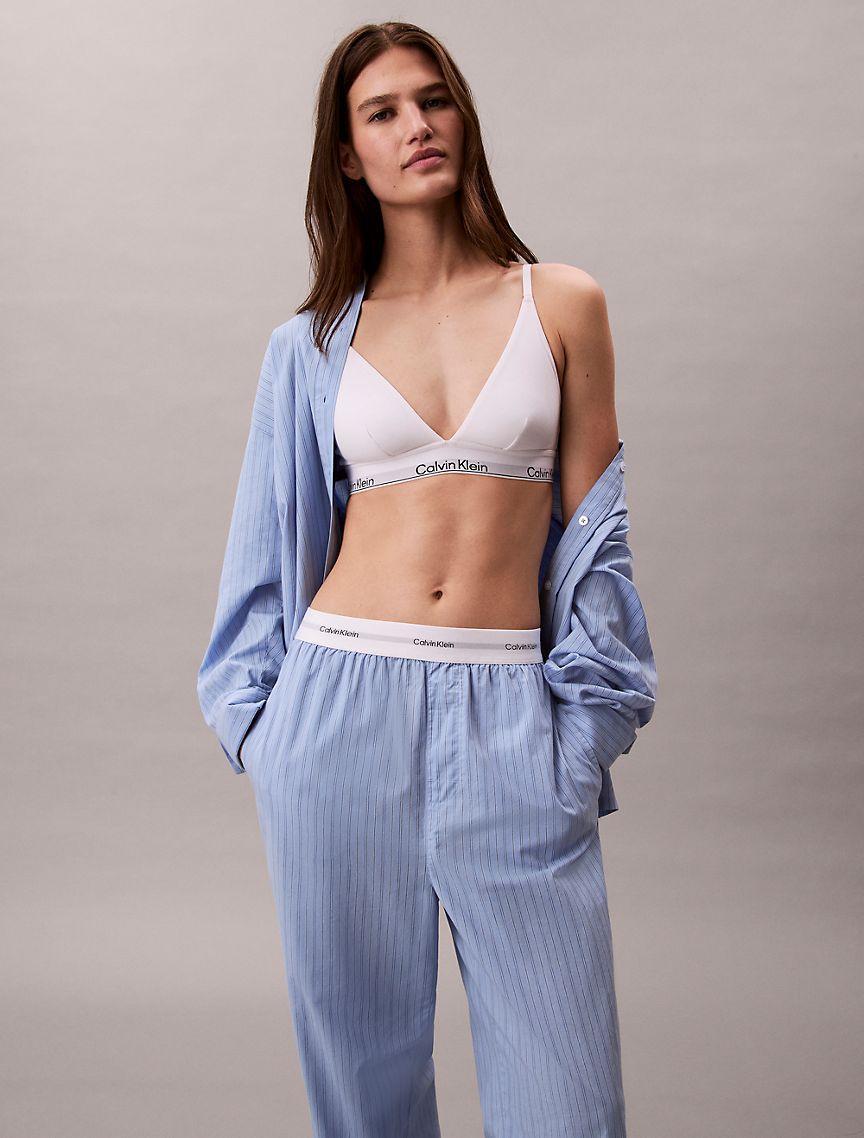 Cotton Poplin Logo Waistband Pants Product Image