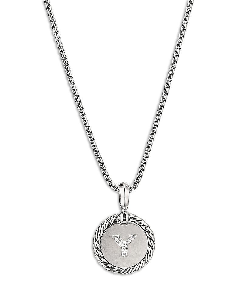 David Yurman Sterling Silver Cable Collectibles Initial Charm Product Image