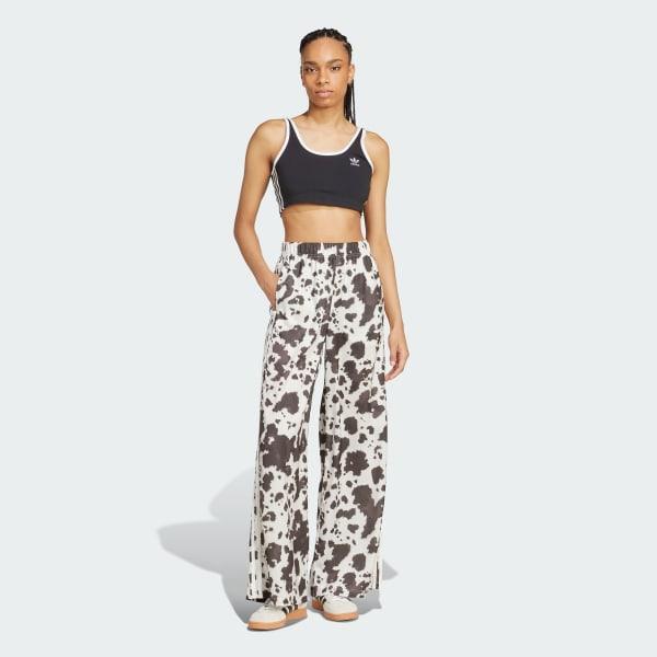 adidas Originals Satin Wide Leg Pants Product Image