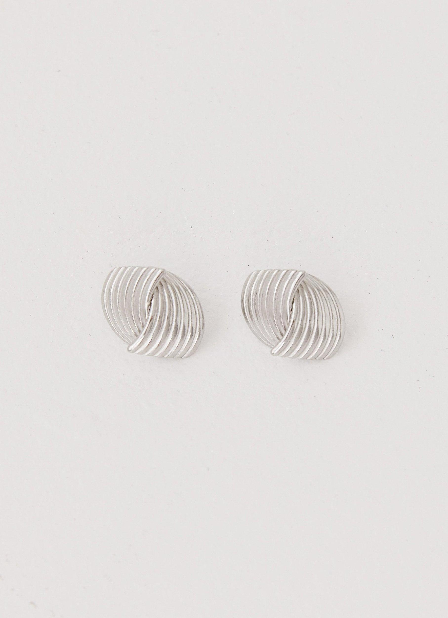 Me And You Earrings - Silver Product Image