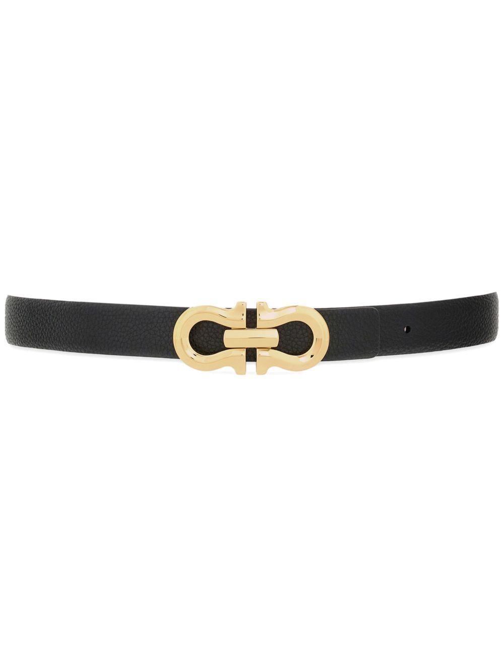Gancini reversible leather belt  Product Image