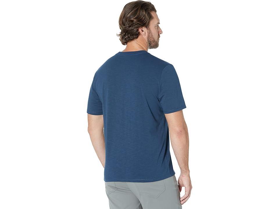 L.L.Bean Explorer Slub Tee Short Sleeve (Nautical ) Men's Clothing Product Image