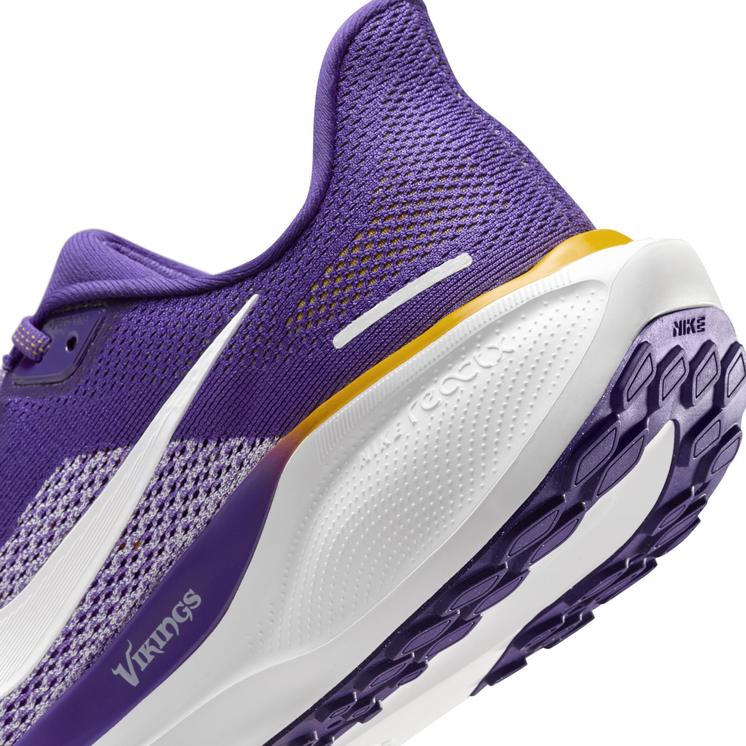Nike Men's Pegasus 41 NFL Minnesota Vikings Road Running Shoes Product Image