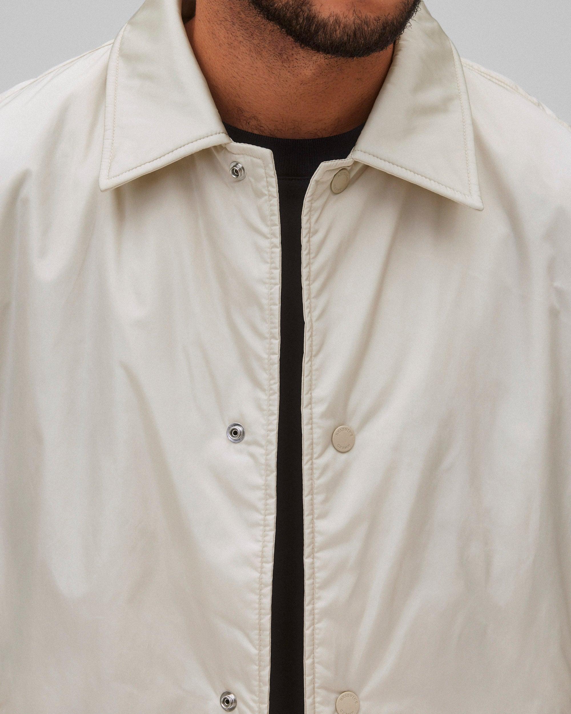 Econyl Satin Nylon Coach's Jacket - Vault Male Product Image