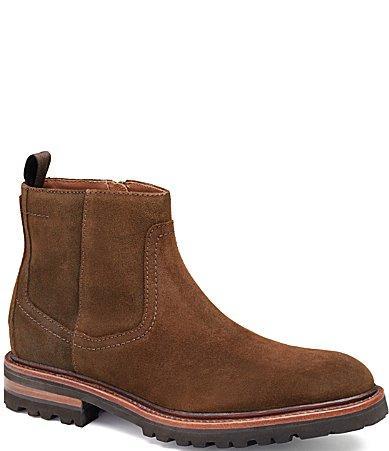 Mens Dudley Lug-Sole Suede Boots Product Image