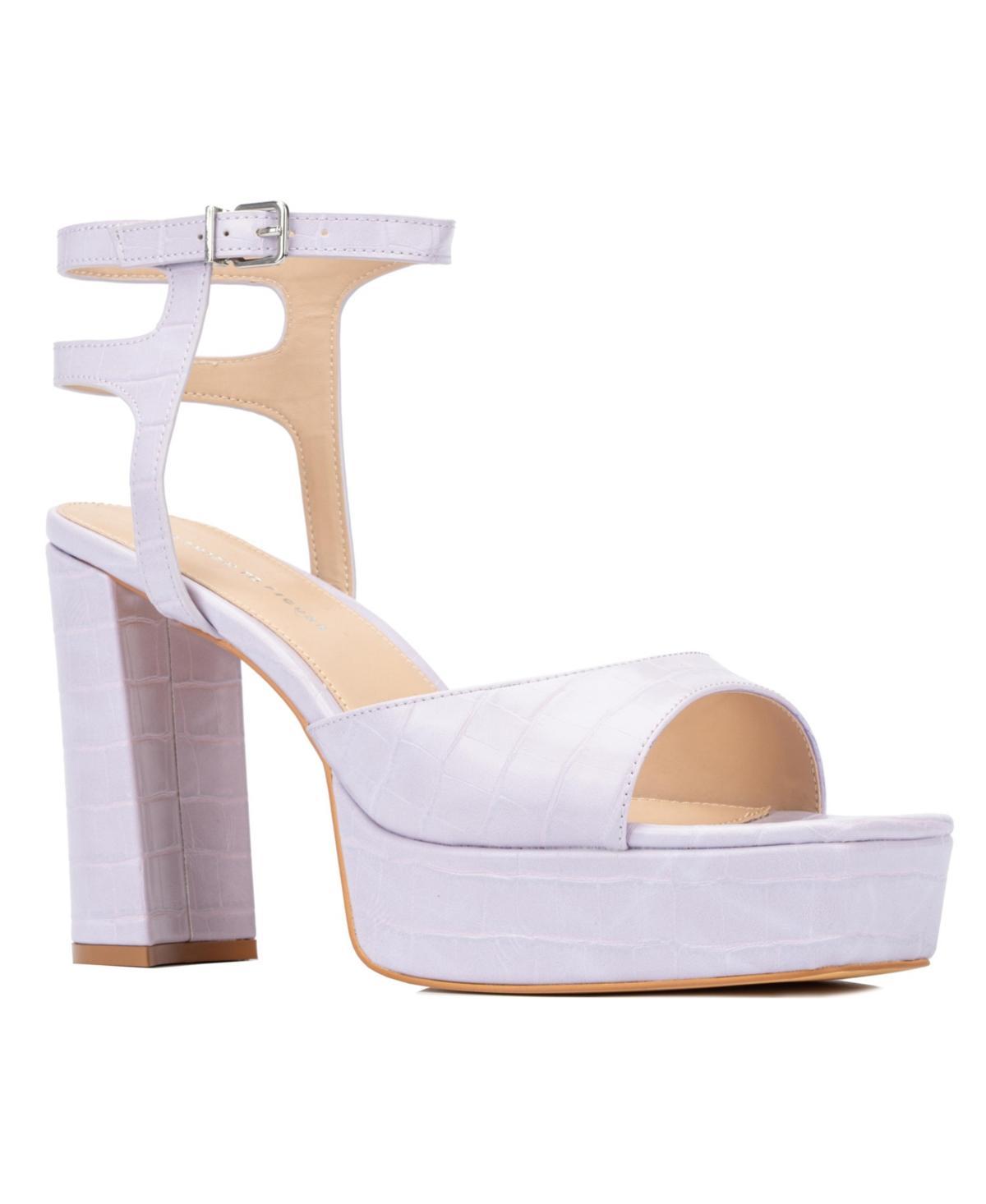 Fashion to Figure Hilari Womens Wide Width Strappy Heels Product Image