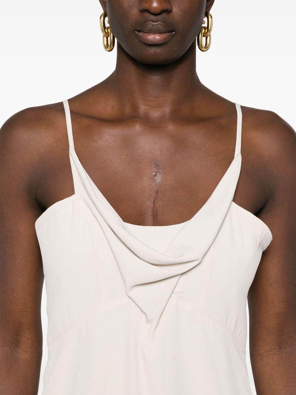 Kalisia cowl-neck crepe blouse Product Image